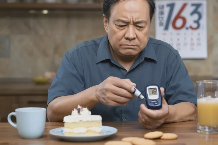 44岁晚餐血糖16点3是怎么回事(图1)