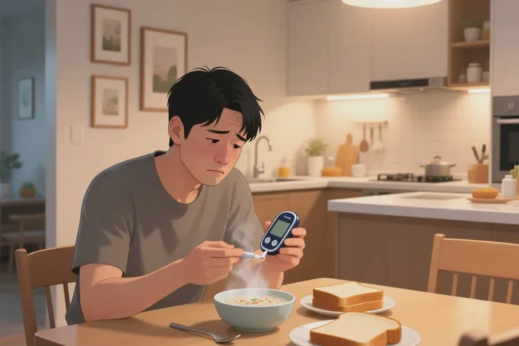 36岁早餐血糖14点1是怎么回事(图1)