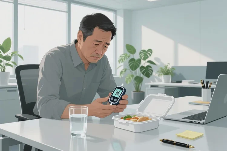 36歲中餐血糖22.7是怎么回事(圖1)