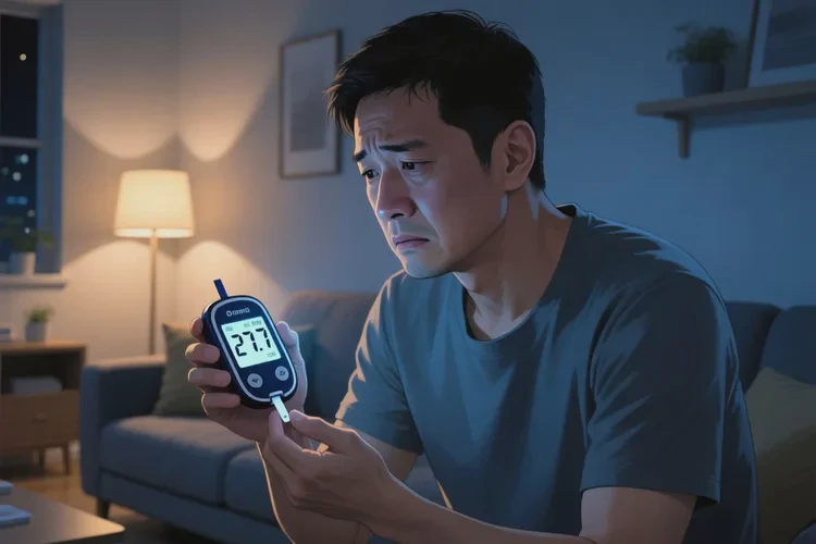 36歲晚上血糖27.7是怎么回事(圖1)