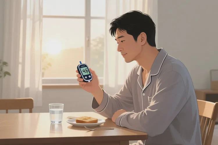 36岁早上空腹血糖4.6是怎么回事(图1)