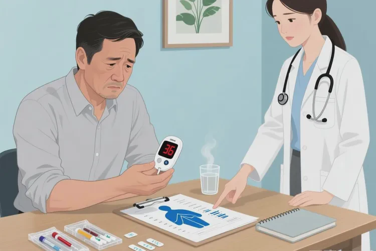 36岁下午血糖24.8是怎么回事(图1)