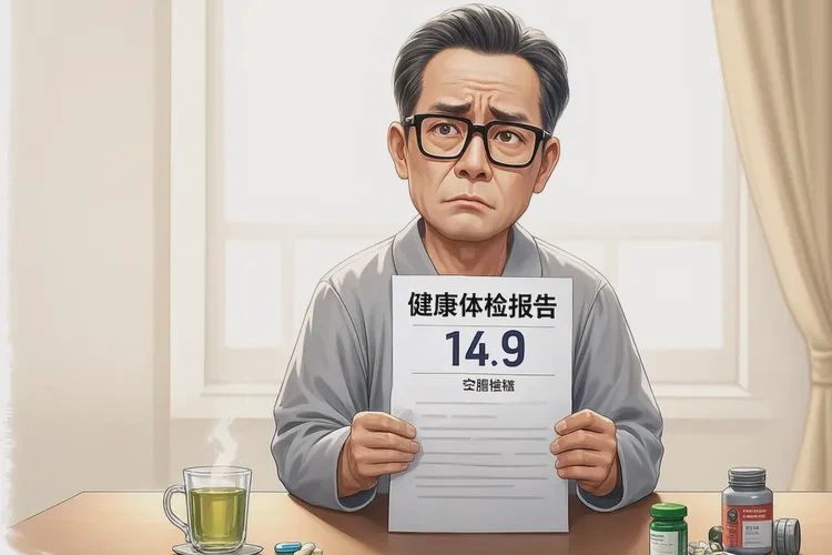 44岁空腹血糖14.9是怎么回事(图1)