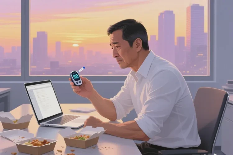 36歲中餐血糖13點2是怎么回事(圖1)