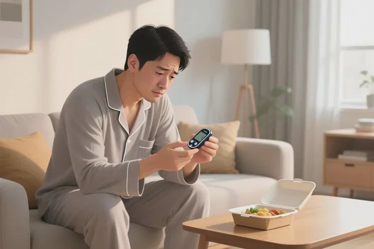 36歲中餐血糖13點(diǎn)3是怎么回事(圖1)