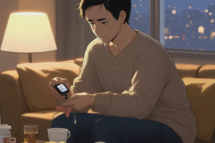 43岁晚上血糖18.5是怎么回事(图1)