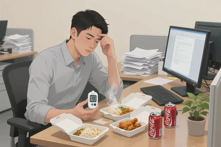 36歲中餐血糖20.6是怎么回事(圖1)