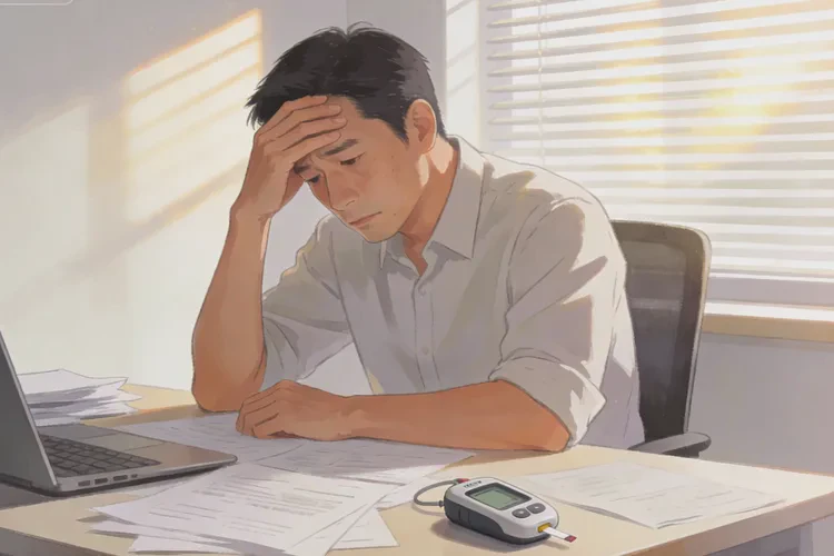 36岁中午血糖24.8是怎么回事(图1)