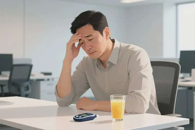 36岁中午血糖3点2是怎么回事(图1)