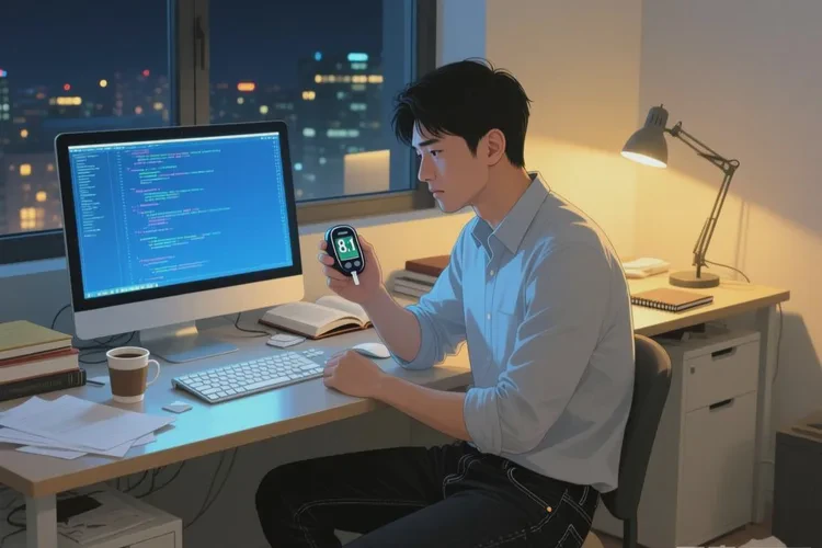 36岁晚上血糖8点1是怎么回事(图1)