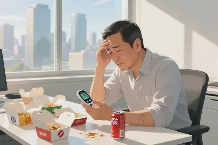 36岁中午血糖22.8是怎么回事(图1)