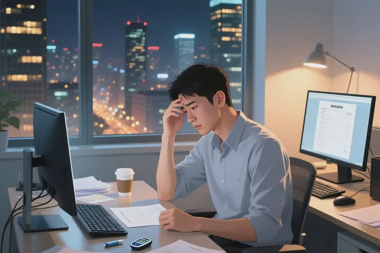 36歲中餐血糖22.8是怎么回事(圖1)