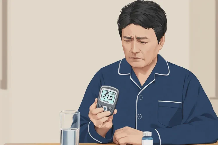 44岁中餐血糖27.0是怎么回事(图1)