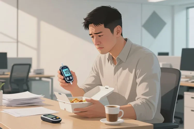 36岁中餐血糖23.2是怎么回事(图1)