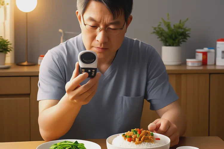 44岁晚餐血糖17.1是怎么回事(图1)