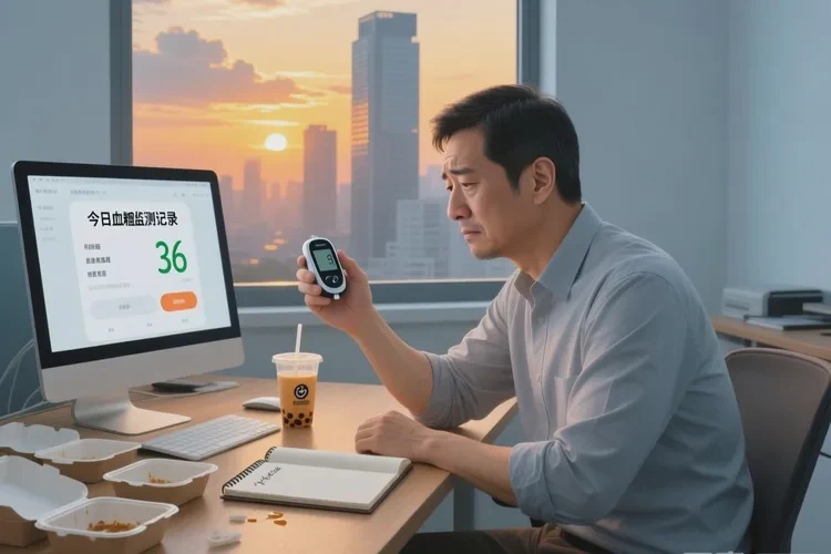 36岁中餐血糖19.3是怎么回事(图1)