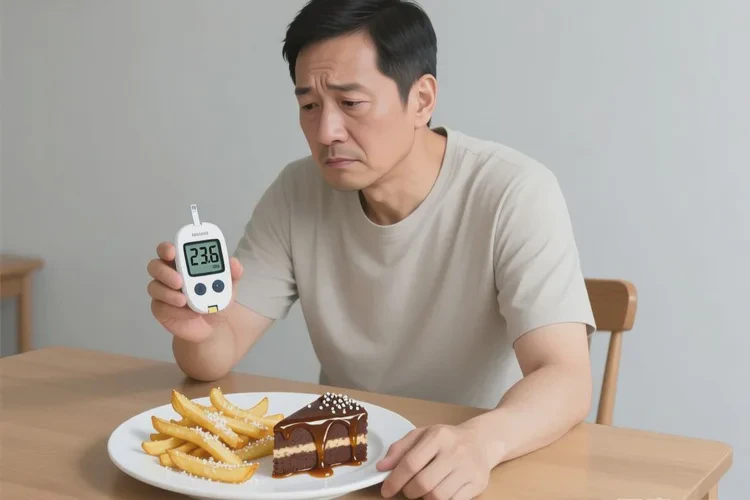 36岁中餐血糖23.6是怎么回事(图1)