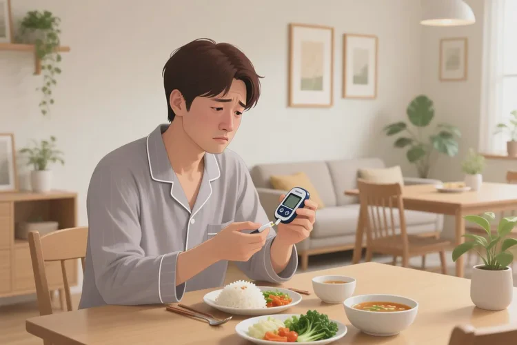 36岁中餐血糖11.5是怎么回事(图1)