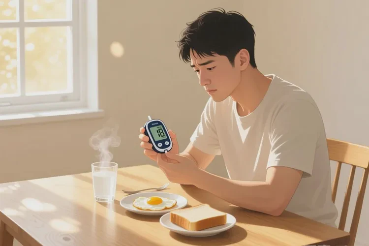 36岁早餐血糖12点4是怎么回事(图1)