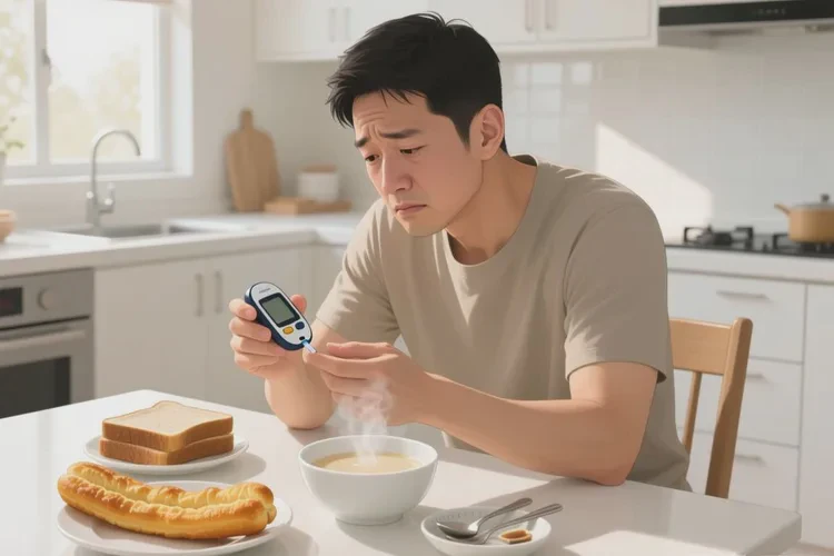 36岁早餐血糖8点2是怎么回事(图1)