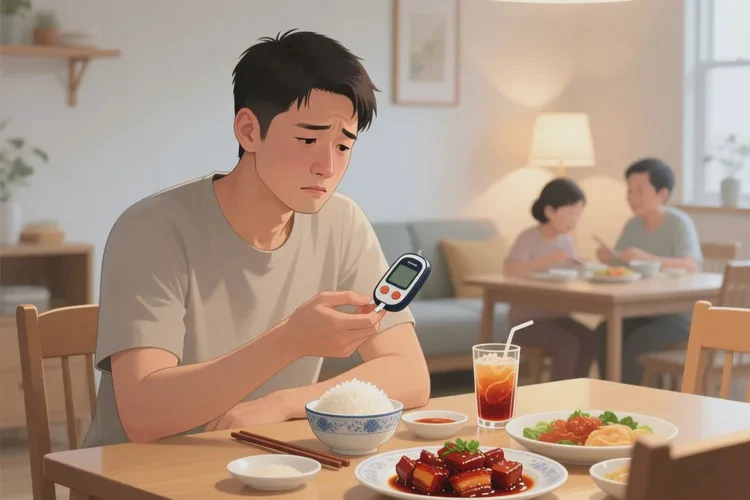 36歲中餐血糖22.2是怎么回事(圖1)