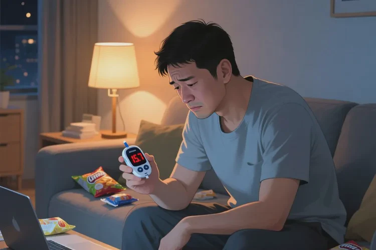 36岁晚上血糖15点7是怎么回事(图1)