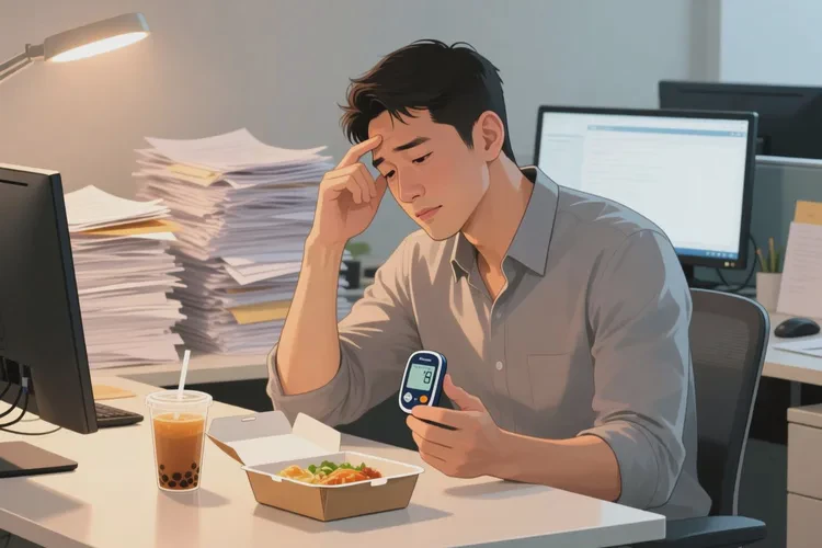 36歲下午血糖24.7是怎么回事(圖1)