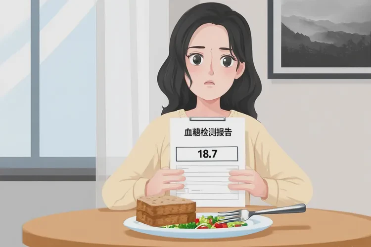 44岁餐后血糖18点7是怎么回事(图1)