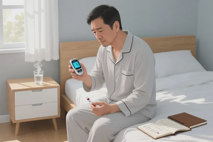 36岁早上空腹血糖13点4是怎么回事(图1)