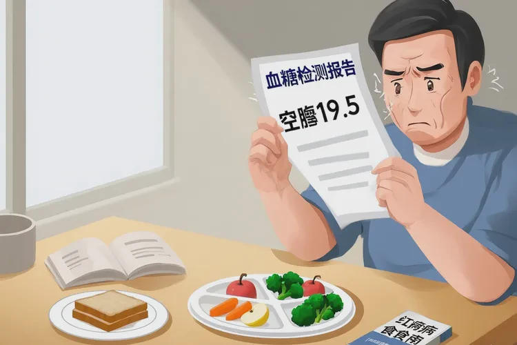 44歲空腹血糖19點(diǎn)5是怎么回事(圖1)