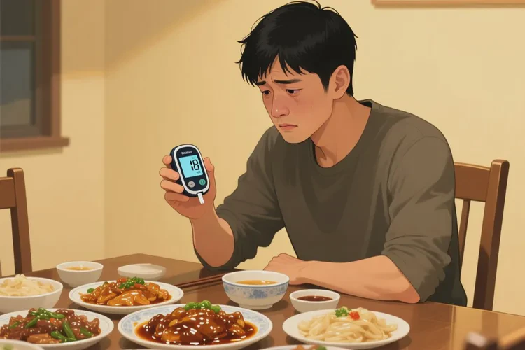 36岁中餐血糖28.7是怎么回事(图1)