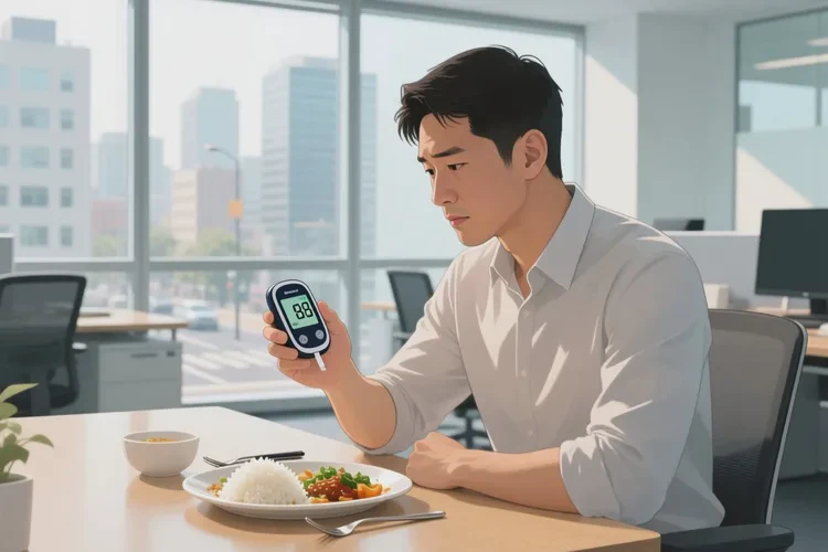 36岁中餐血糖16.7是怎么回事(图1)