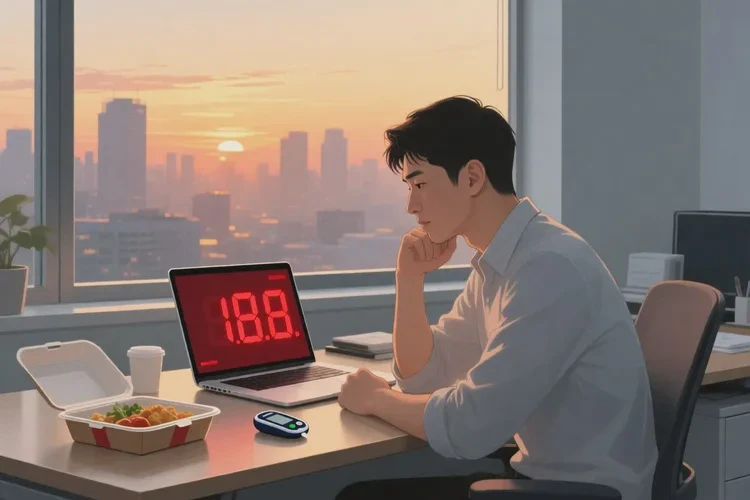 36岁中午血糖21.9是怎么回事(图1)