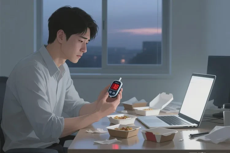 36岁下午血糖25.2是怎么回事(图1)