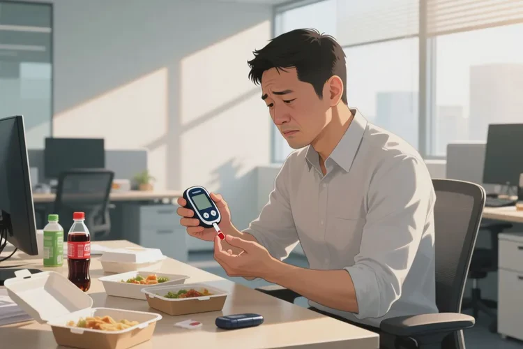 36岁中午血糖17.4是怎么回事(图1)