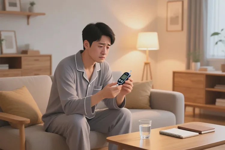 36岁晚上血糖20.4是怎么回事(图1)