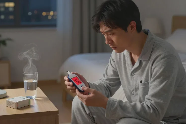 36岁晚上血糖25.4是怎么回事(图1)