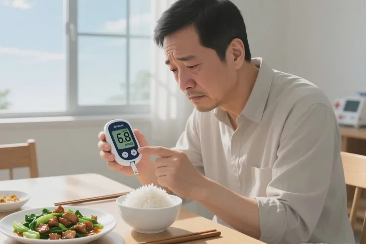 36歲中餐血糖16.8是怎么回事(圖1)