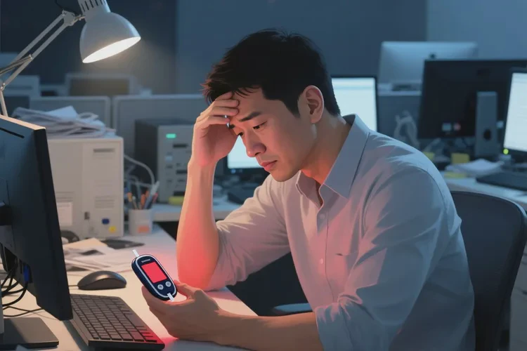 36歲早上空腹血糖28.7是怎么回事(圖1)