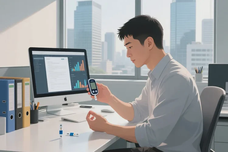 36岁中餐血糖6.4是怎么回事(图1)