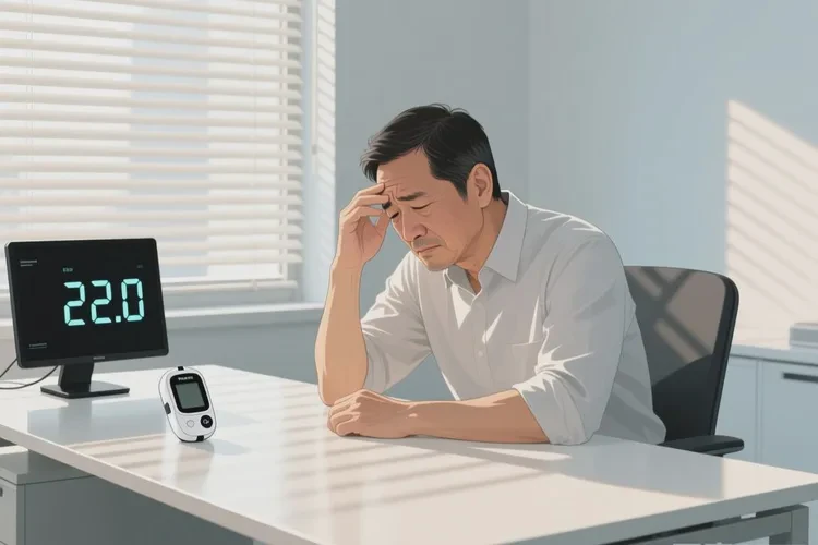 36岁中午血糖22.0是怎么回事(图1)