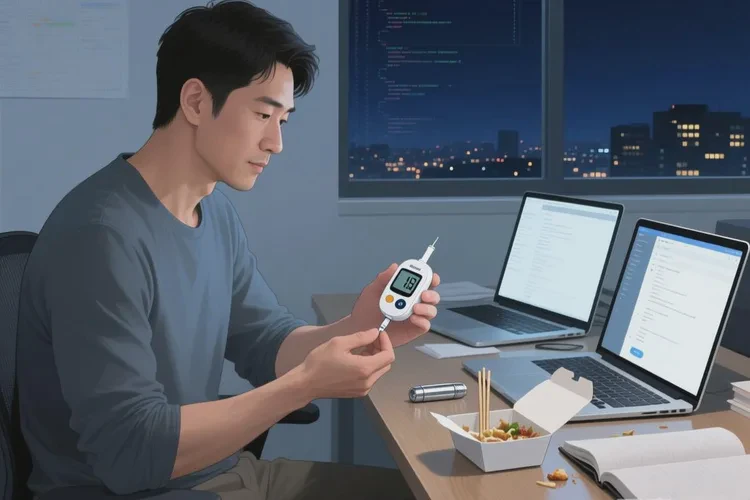 36岁晚上血糖16点8是怎么回事(图1)