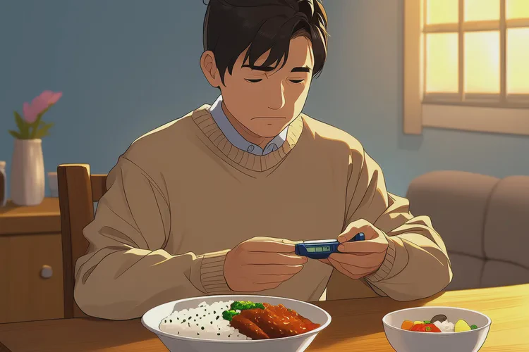 44岁晚餐血糖13.8是怎么回事(图1)