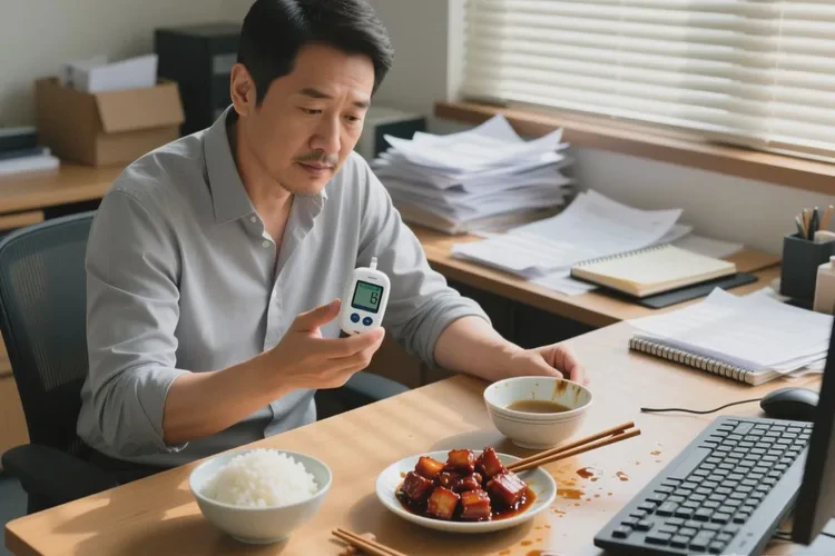 36岁中午血糖7点7是怎么回事(图1)