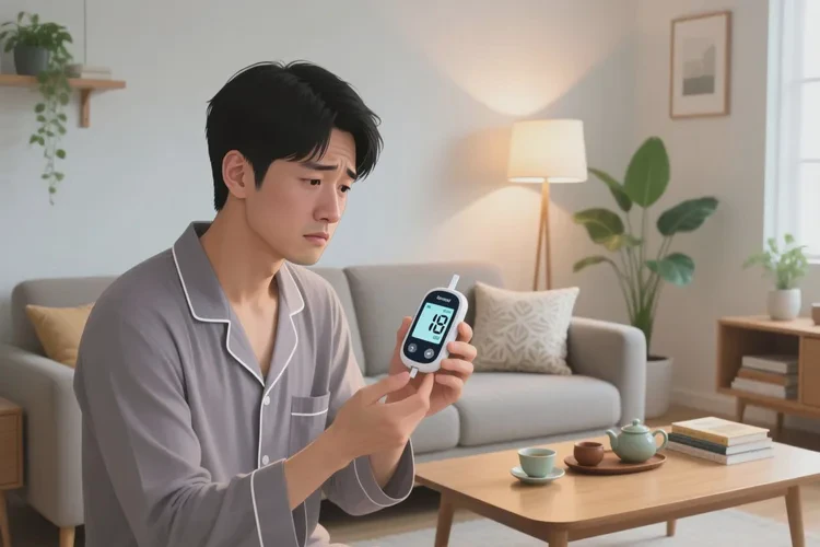 36岁晚上血糖9点5是怎么回事(图1)