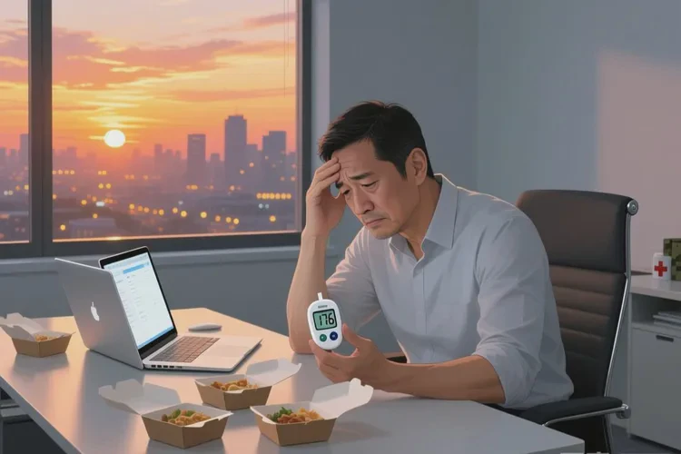 36歲中餐血糖17點(diǎn)6是怎么回事(圖1)