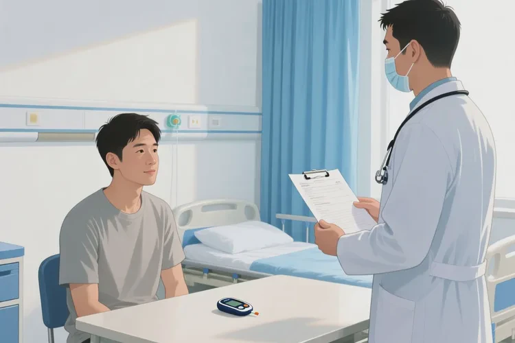 36岁早上空腹血糖20.4是怎么回事(图1)