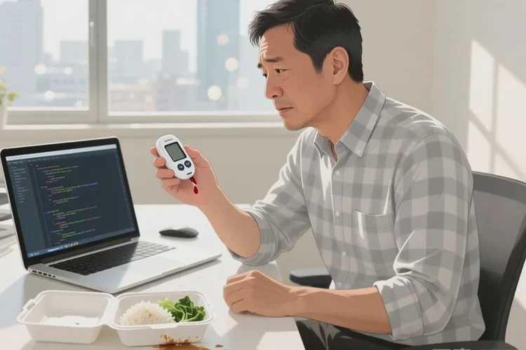 36岁中餐血糖9.7是怎么回事(图1)