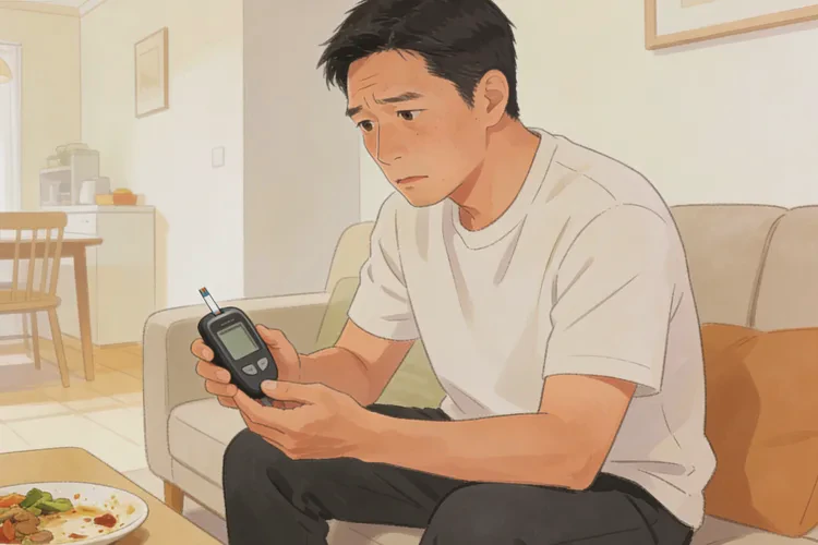 36岁晚上血糖14.7是怎么回事(图1)