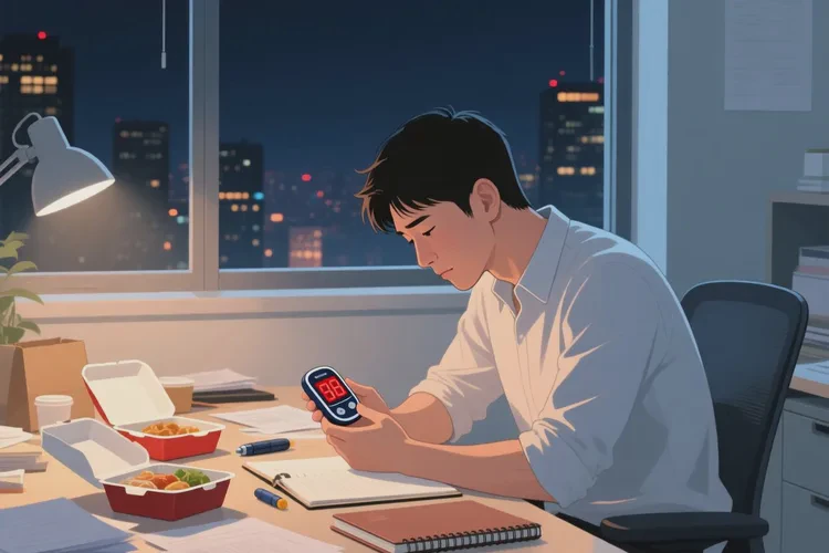 36岁中午血糖17点8是怎么回事(图1)